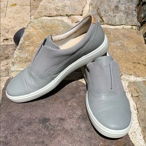 Ecco Soft Leather Sneakers